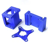 CNC Machined Aluminium Plate, CNC Machining Aluminium Bracket, Aluminium Adapter, Aluminium Supporter